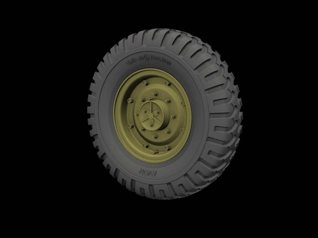 Panzer Art RE35-605 Chevrolet C60 road wheels (AVON) 1/35 – Bild 2