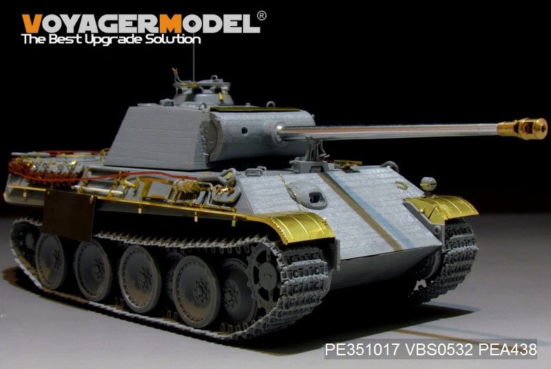 Voyager Model PE351017 WWII German Panther G Early ver.Basic upgrade set (For TAKOM 2119/2134) 1/35 – Bild 3
