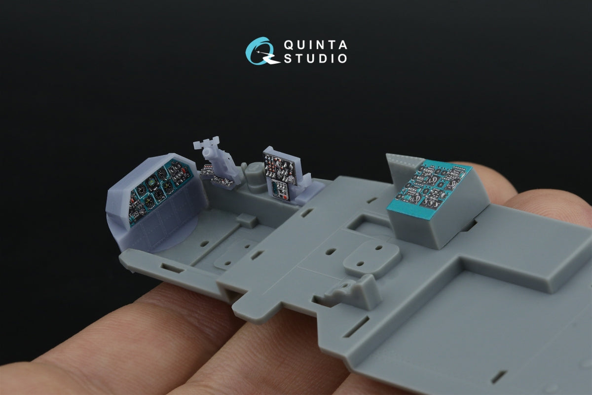 Quinta Studio QDS+48516 Mi-24P Hind-F Intérieur coloré imprimé en 3D sur papier décalcomanie (Trumpeter) (petite version) (avec pièces en résine imprimées en 3D) 1/48 – image 9
