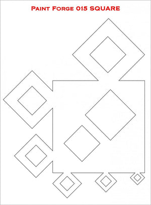 Paint Forge PFST015L STENCIL - SQUARE – image 2