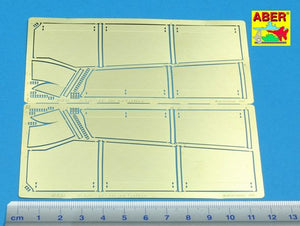 Aber 35A041 Osłony boczne do Jagdtiger 1/35 – immagine 2