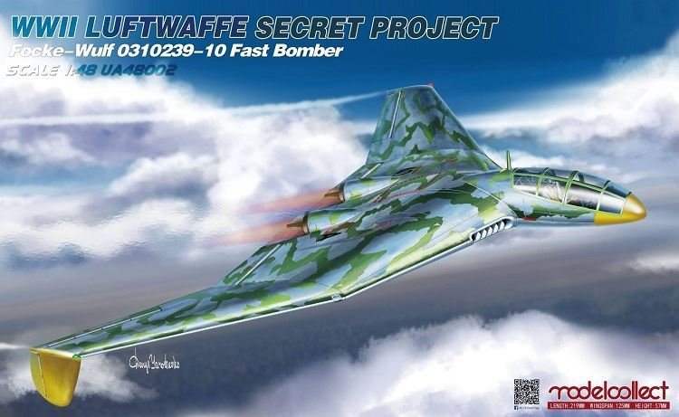 Modelcollect UA48002 WWII LUFTWAFFE Focke-Wulf 1000 Fast Bomber 1/48 – Bild 2