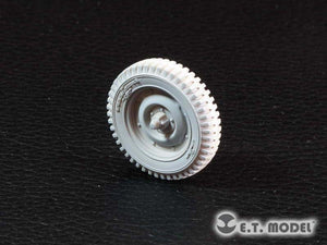 E.T. Model ER35-044 WWII U.S. Willys MB Jeep Weighted Road Wheels 1/35 – Bild 3