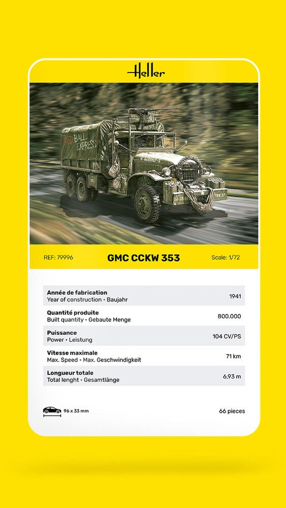 Heller 79996 GMC CCKW 353 1/72 – image 2