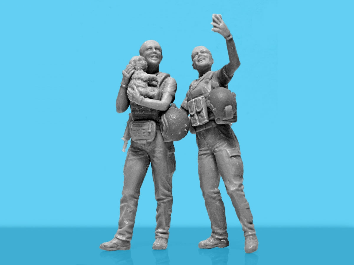 ICM 35755 “War has no gender” Servicewomen of the Armed Forces of Ukraine 1/35 – immagine 3
