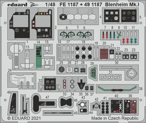 Eduard BIG49297 Blenheim Mk.I AIRFIX 1/48 – immagine 4