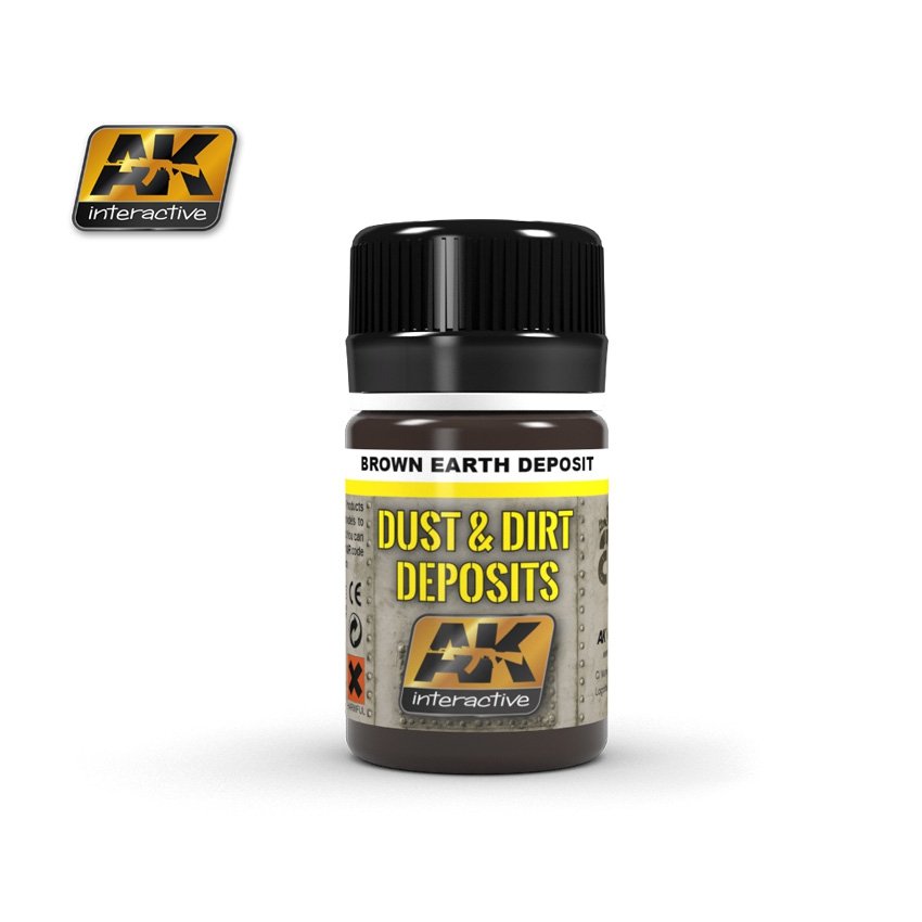AK Interactive AK4063 BROWN EARTH DEPOSIT 35ml
