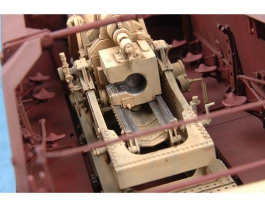 Trumpeter 01540 Geschutzwagen Tiger Grille21/210mm Mortar 18/1 L/31 1/35 – zdjęcie 7