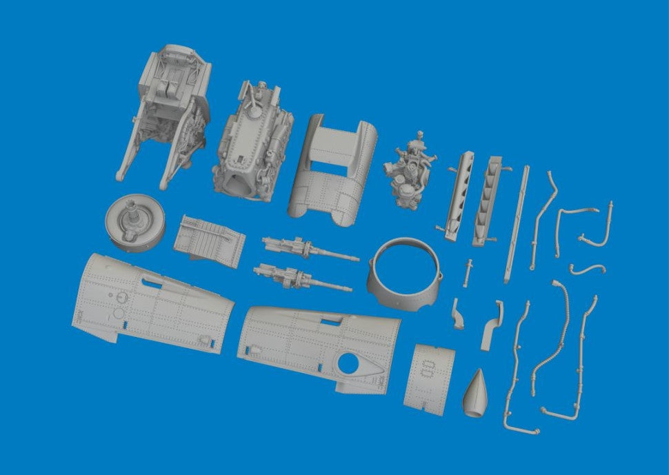 Eduard 672399 Bf 109G-10 WNF Engine EDUARD 1/72 – Bild 4