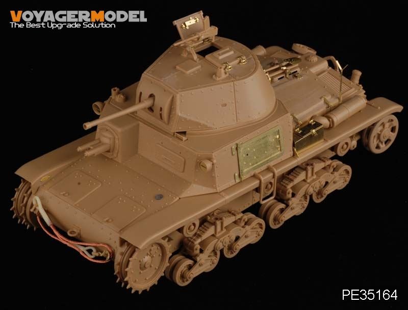 Voyager Model PE35164 WWII Italian Medium tank M13/40 for TAMIYA 35296 1/35 – zdjęcie 3