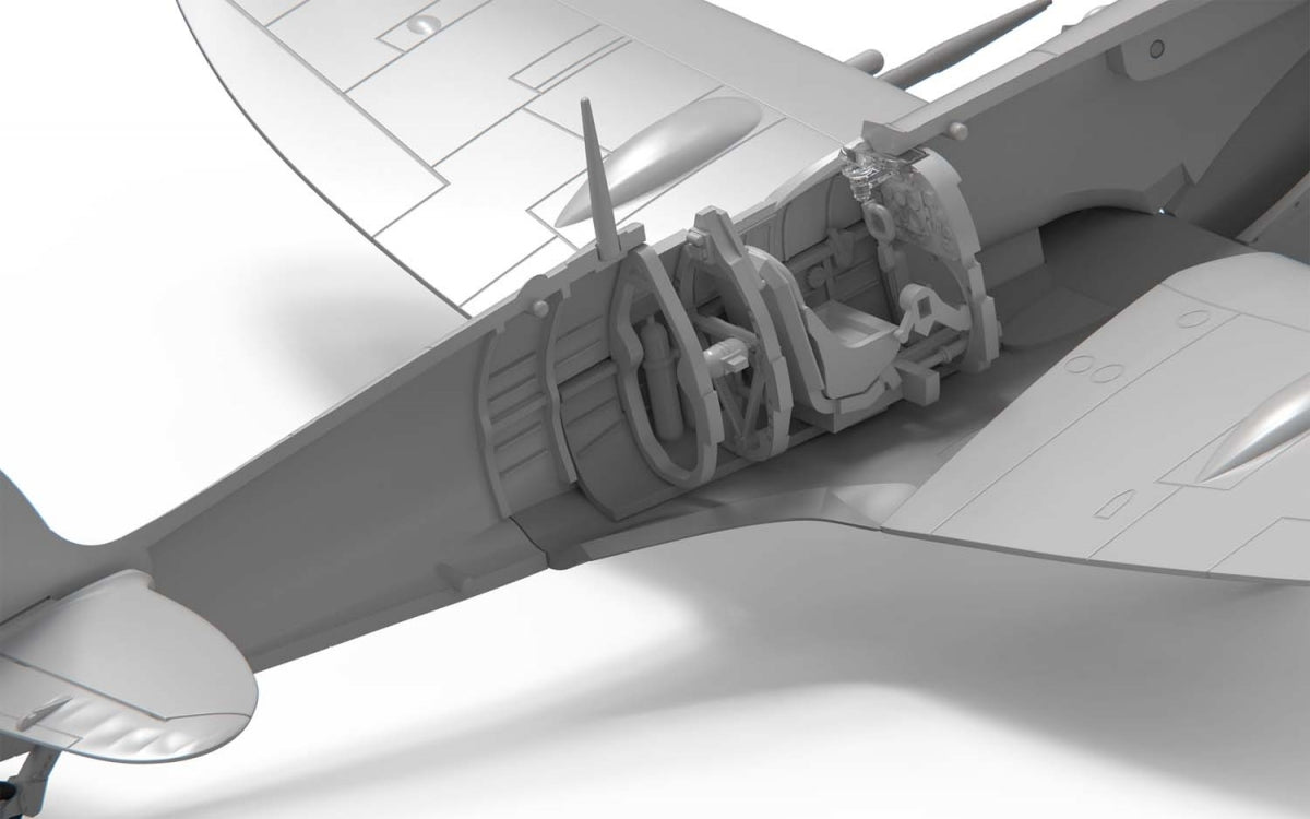 Airfix 02108 Supermarine Spitfire Mk.Vc 1/72 – imagen 4