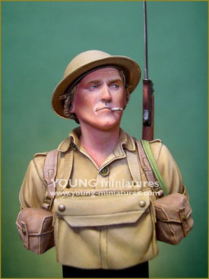 Young Miniatures YM1859 Soldat britannique Bataille d&amp;#39;El Alamein 1942 1/10  – image 2
