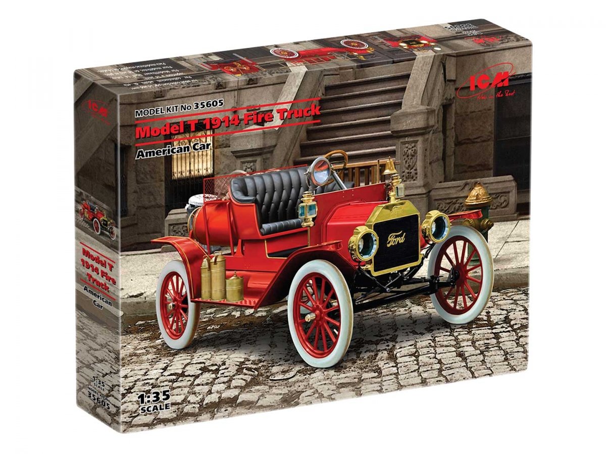 ICM 35605 Model T 1914 Fire Truck 1/35 – image 2