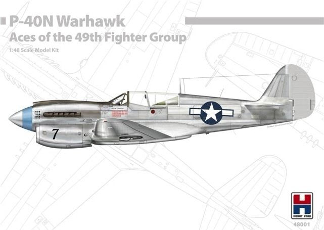 Hobby 2000 48001 P-40N Warhawk As du 49e Groupe de Chasse 1/48