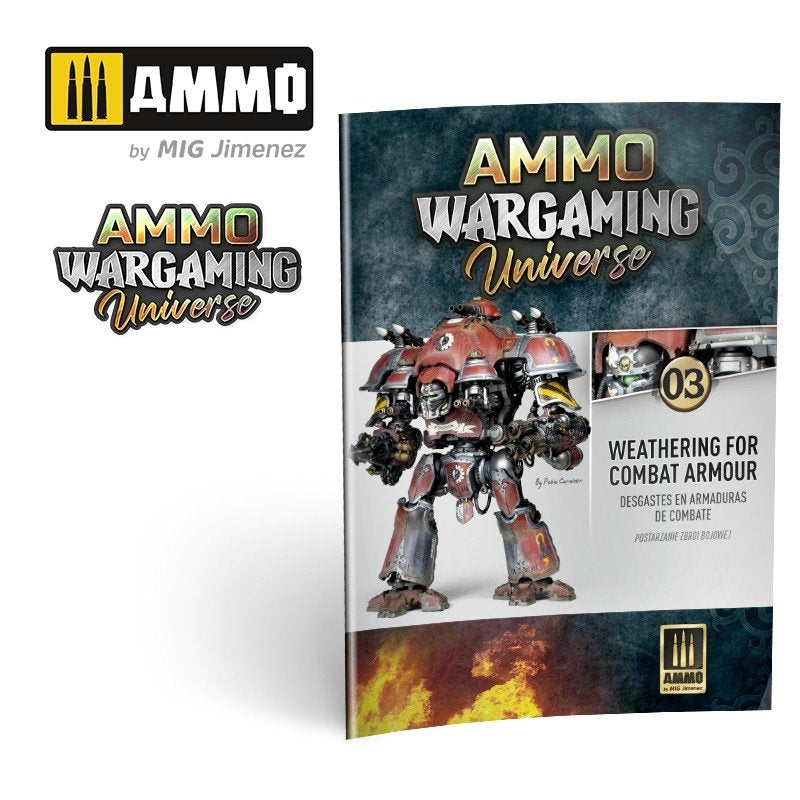 MUNITIONS de Mig Jimenez 7922 AMMO WARGAMING UNIVERSE 03 - Weathering Combat Armor – image 4