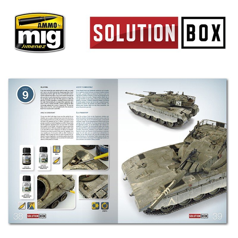Ammo of Mig 6501 SOLUTION BOOK HOW TO PAINT IDF VEHICLES (Multilingual) – Bild 5