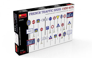 Miniart 35645 FRENCH TRAFFIC SIGNS 1930-40’s 1/35 – Bild 2