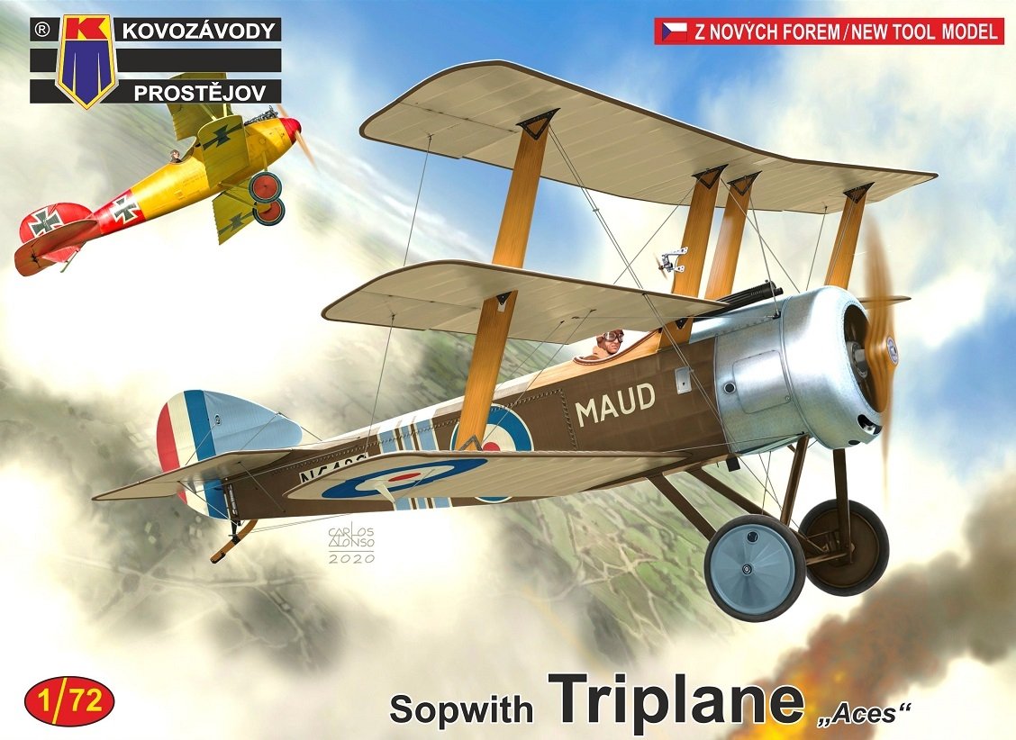 Kovozavody Prostejov KPM0183 Sopwith Triplane Aces 1/72