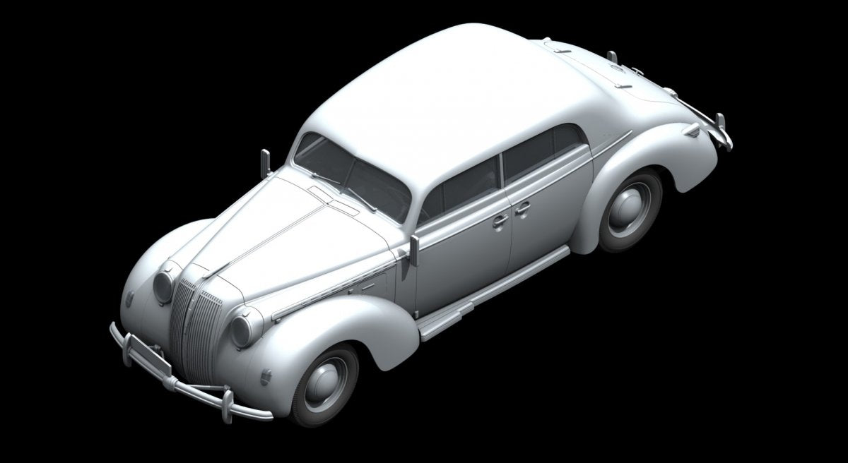 ICM 24023 Admiral Saloon, WWII German Passenger Car 1/24 – immagine 3
