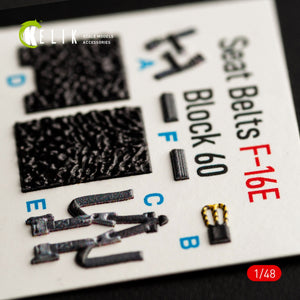 KELIK K48060 F-16E DESERT VIPERS BLOCK 60 INTERIOR 3D DECALS FOR KINETIC KIT 1/48 – Bild 3