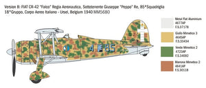 Italeri 2801 FIAT CR.42 Falco 1/48 – zdjęcie 8