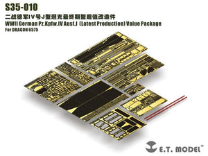 E.T. Model S35-010 WWII German Pz.Kpfw.IV Ausf.J (Latest Production) Value Package For DRAGON 6575 1/35 – imagen 8