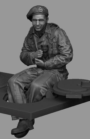 Panzer Art FI35-214 British Sherman tank loader Pixie suit 1/35 – imagen 2