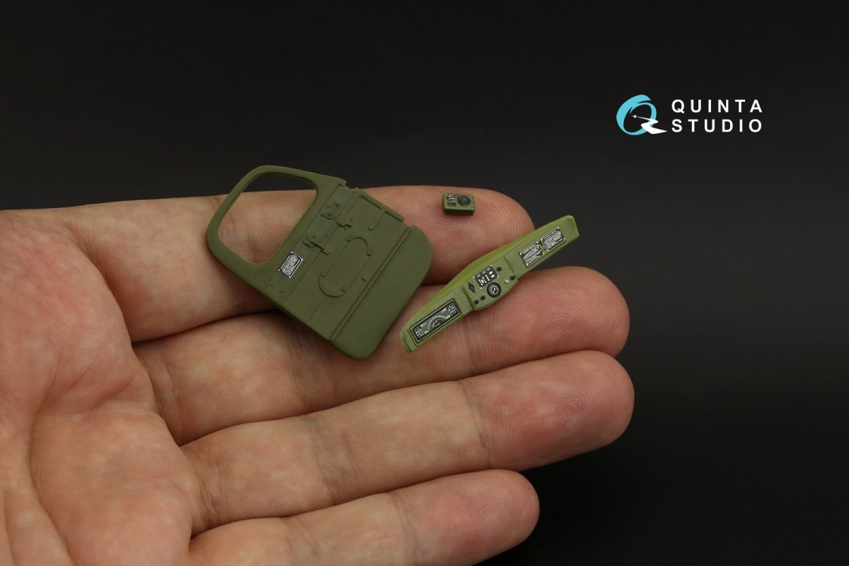 Quinta Studio QD35047 ZiS-151 3D-Printed &amp;amp; coloured Interior on decal paper (Zvezda) 1/35 – immagine 2