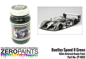 Peinture verte Zero Paints ZP-1062 Bentley Speed ​​8, 60 ml