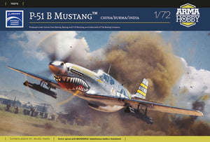 Arma Hobby 70075 P-51B Mustang China, Burma, India 1/72 – image 2