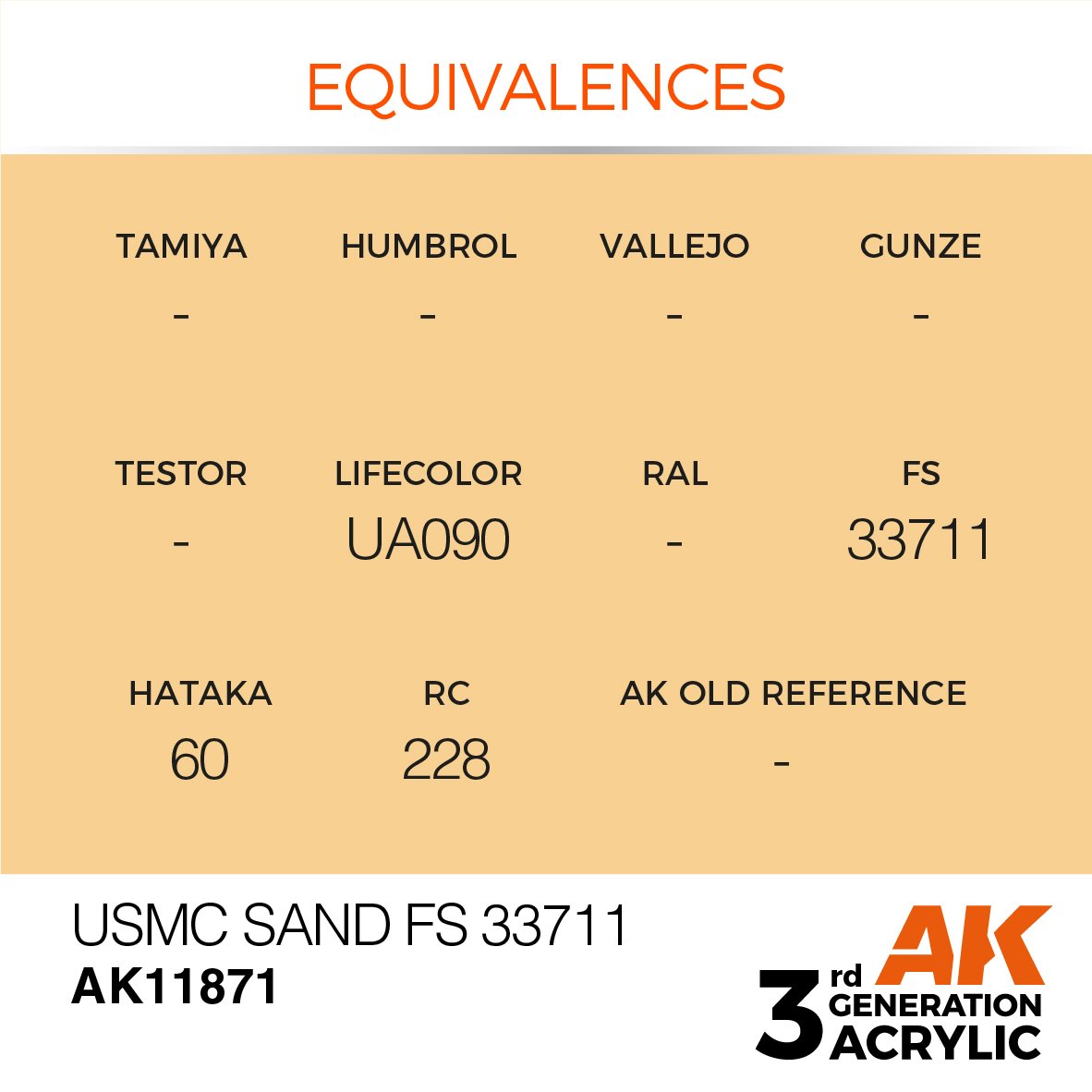 AK Interactive AK11871 USMC SAND FS 33711 – AIR 17 ml – imagen 3