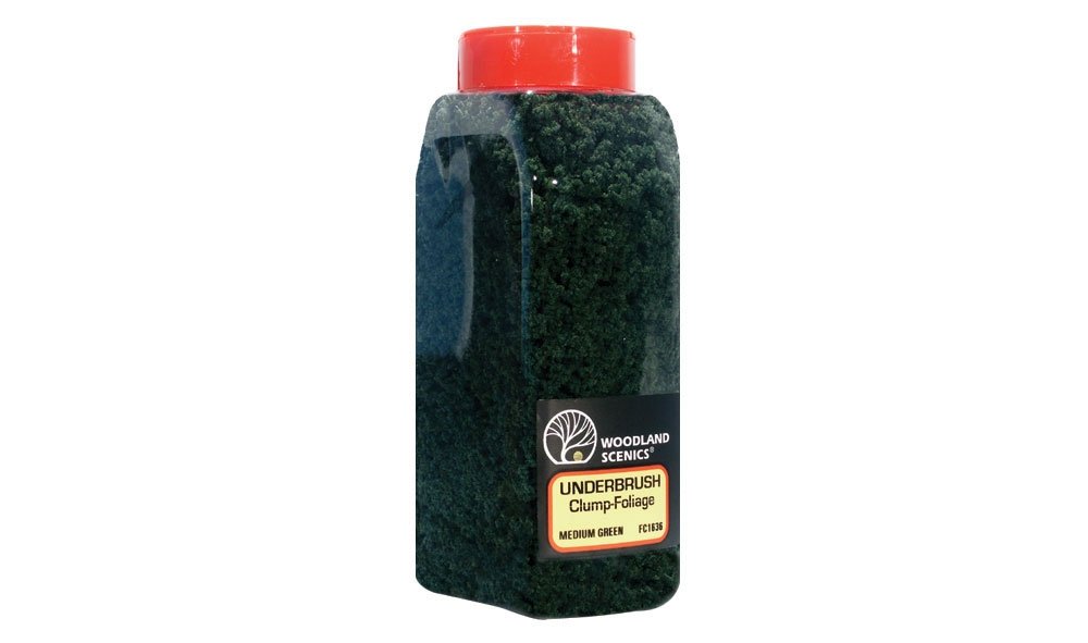 Woodland Scenics WFC1636 Medium Green Underbrush 1L – image 2