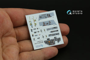 Intérieur imprimé en 3D et coloré sur papier décalcomanie Quinta Studio QD72088 Su-24M (Trumpeter) 1/72 – image 6