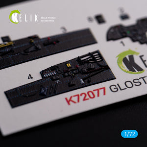 KELIK K72077 Gloster Meteor F.8 interior 3D decals for Airfix kit 1/72 – immagine 7