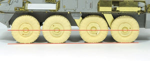 E.T. Model ER35-012 Canadian LAV III Armored Vehicle Weighted Road Wheels For TRUMPETER 1/35 – immagine 2