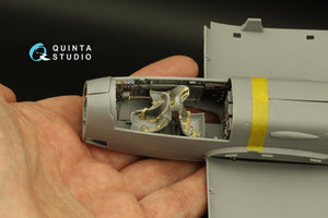 Quinta Studio QD48366 Ju 88A-4 3D-Printed &amp;amp; coloured Interior on decal paper (ICM) 1/48 – immagine 7