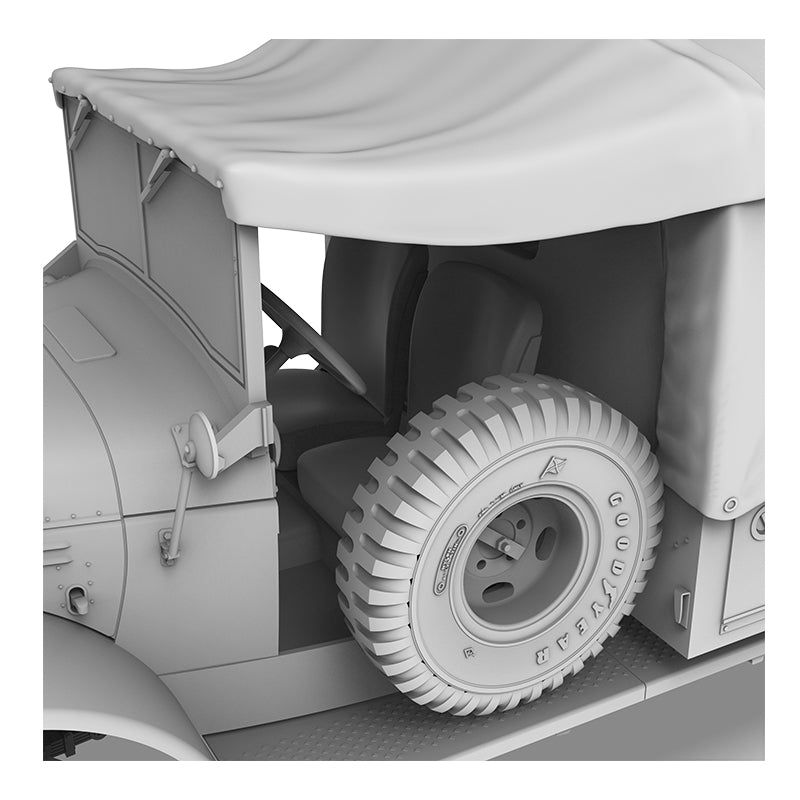 AK Interactive AK35020 IDF POWER WAGON WM300 CARGO TRUCK W/WINCH 1/35 – Bild 19