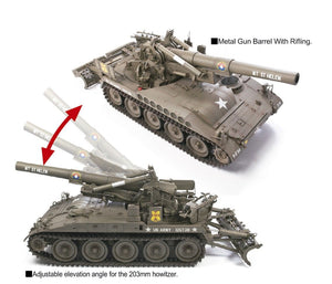AFV Club 35337 ROCA M110A2 203mm howitzer 1/35 – immagine 4