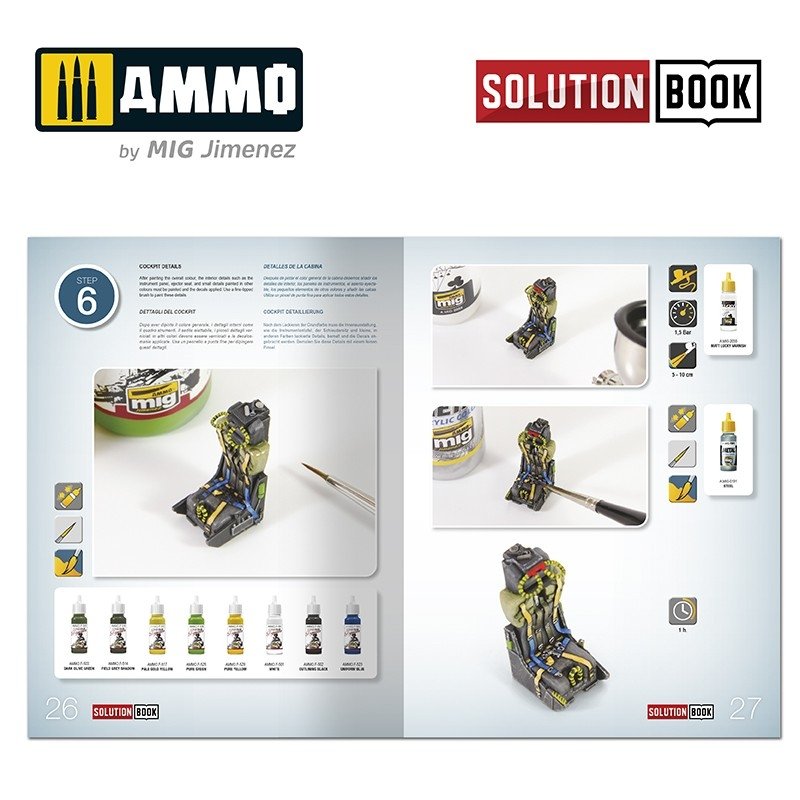 Ammo of Mig 6525 Solution Book. How to Paint Italian NATO Aircraft – Bild 3