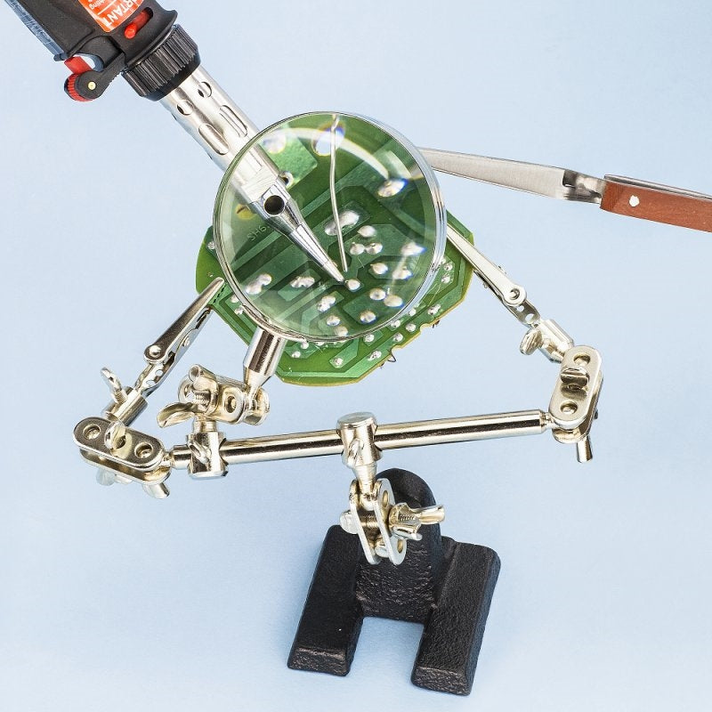 Modelcraft PCL2228 Helping Hands &amp;amp; Glass Magnifier – immagine 3