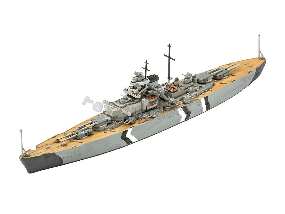 Revell 05637 Gift Set - The Legendary Bismarck 1/700 – zdjęcie 3