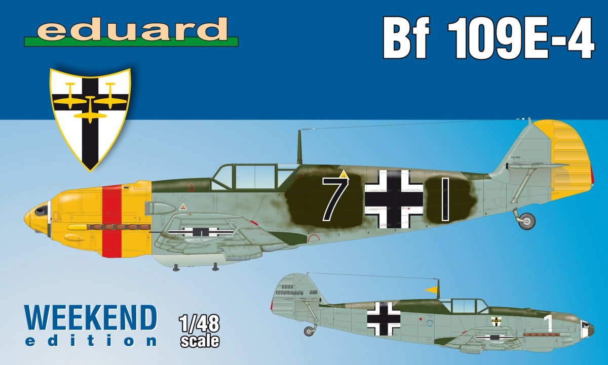 Eduard 84153 Bf 109E-4 Édition Week-end (1/48)