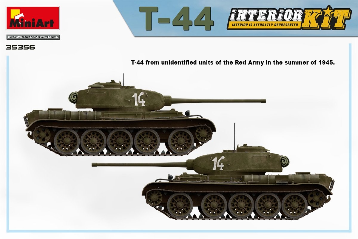 MiniArt 35356 T-44 INTERIOR KIT 1/35 – imagen 13