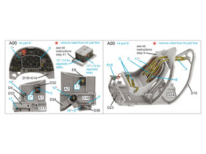 Quinta Studio QD24009 Spitfire Mk.IXc 3D-Printed &amp;amp; coloured Interior on decal paper (Airfix) 1/24 – Bild 2
