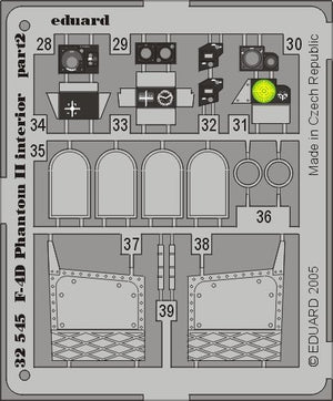 Eduard 32545 F-4D interior 1/32 Tamiya – image 2