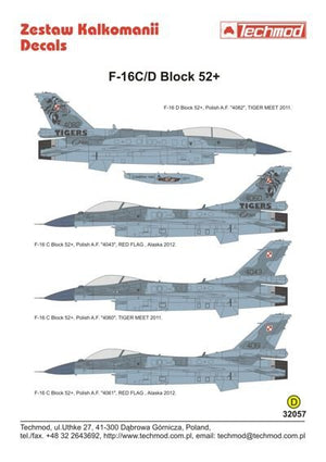 Techmod 32057 F-16C/D Block 52 1/32 – immagine 2