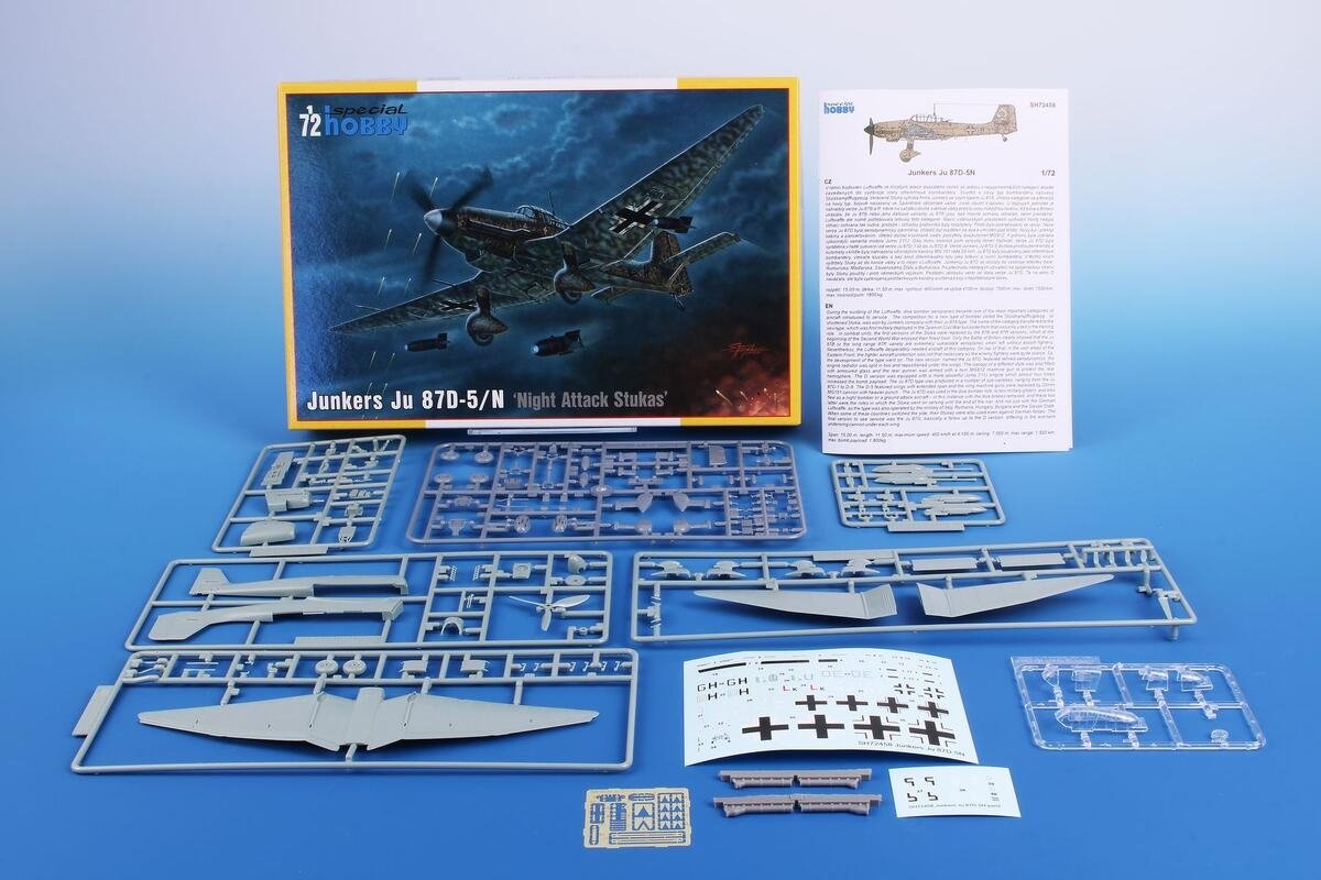 Special Hobby 72458 Junkers Ju 87D-5/N &amp;#39;Night Attack Stukas&amp;#39; 1/72 – imagen 2