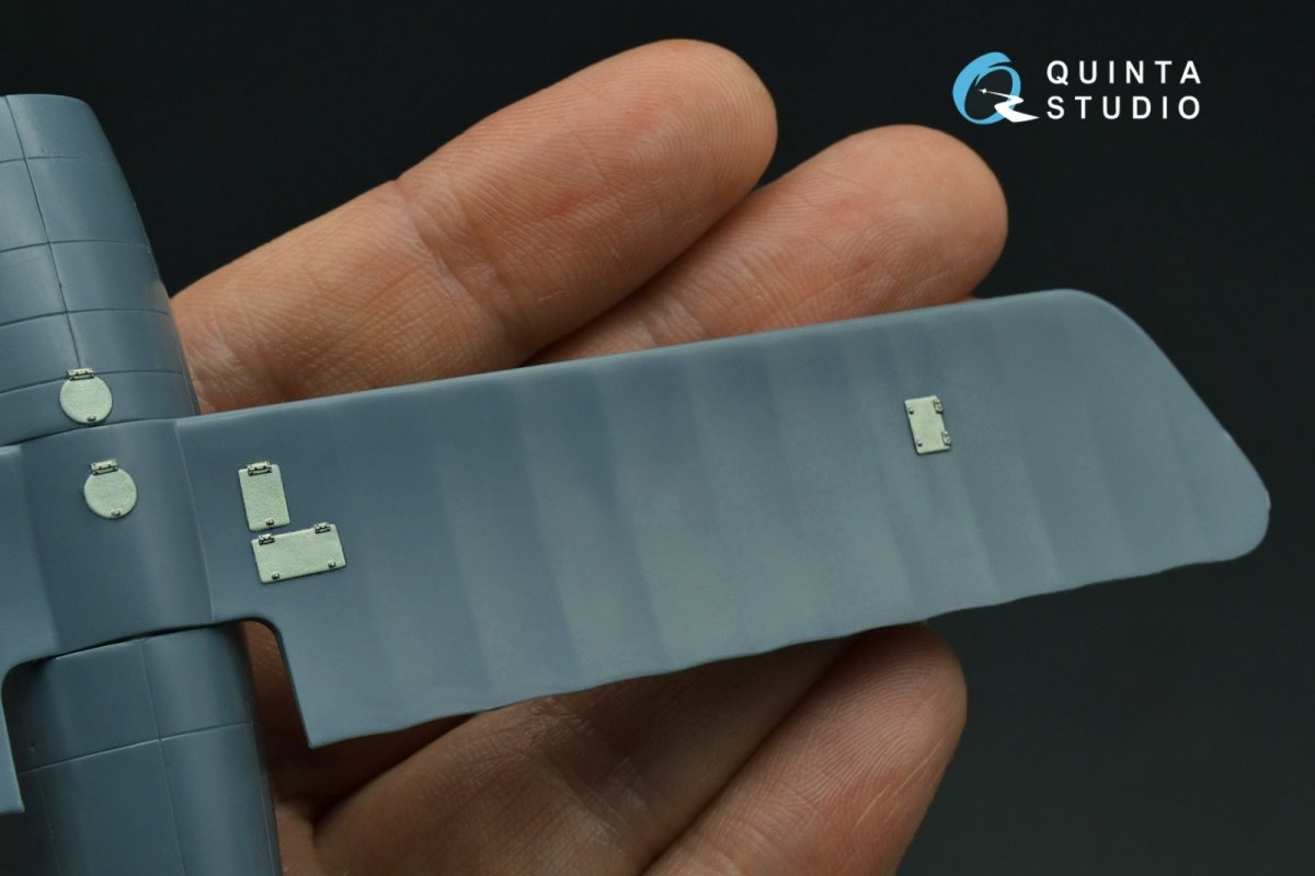 Quinta Studio QD48193 Albatros D.V 3D-Printed &amp;amp; coloured Interior on decal paper (Eduard) 1/48 – Bild 5