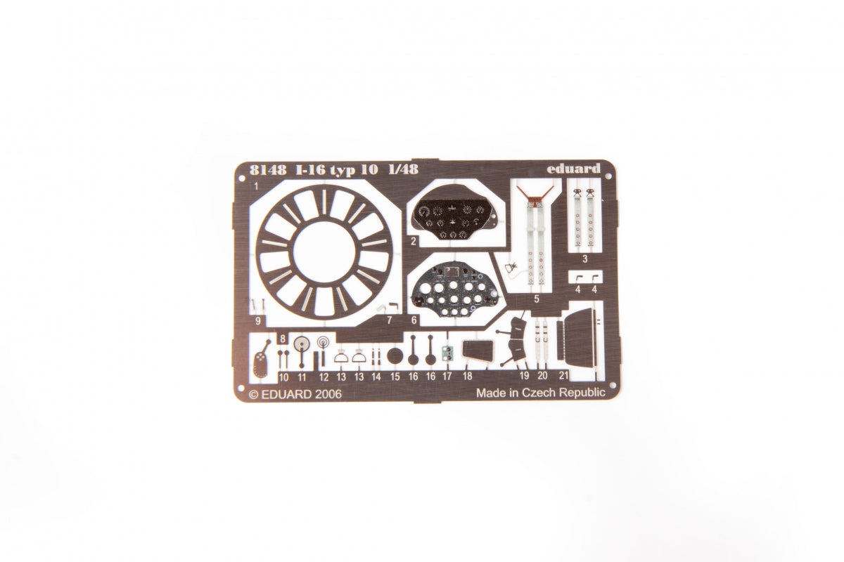 Eduard 8148 I-16 type 10 1/48 – immagine 11