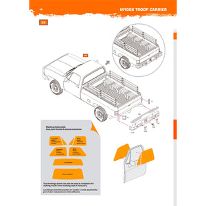 AK Interactive AK35030 M1008 Troop Carrier 1/35 – imagen 12